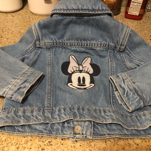 6-12 Month Baby Girl GAP Minnie Mouse Denim Jacket. - Picture 2 of 10